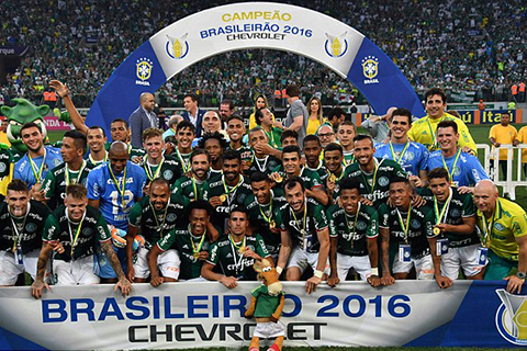 Palmeiras là đội giàu thành tích nhất Brazil với 9 lần vô địch