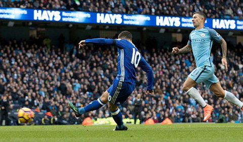Những phút cuối, Hazard ấn định chiến thắng 3-1 cho Chelsea