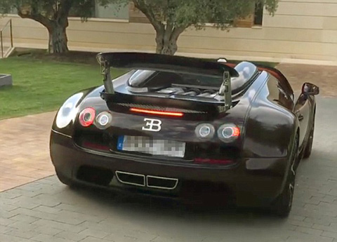 Siêu xe Bugatti Veyron 16.4 Grand Sport Vitesse của Ronaldo