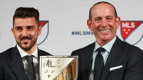 David Villa giành giải cầu thủ xuất sắc nhất MLS
