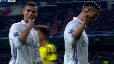 Phản ứng của Ronaldo sau khi bị CĐV nhà la ó