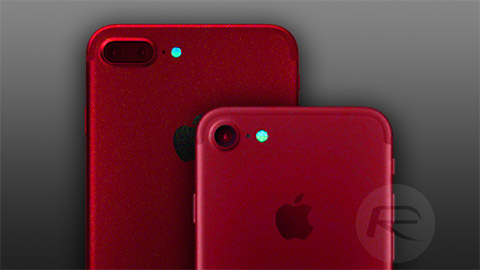 iPhone 7s sẽ có màu đỏ và chạy chip A11