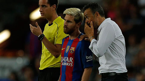 Giữ chân Enrique, Barca sẽ giữ được luôn Messi