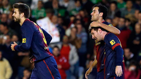 2012 là một năm đại thành công của Messi