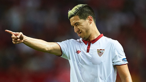 Samir Nasri đang thi đấu cho Sevilla theo dạng cho mượn