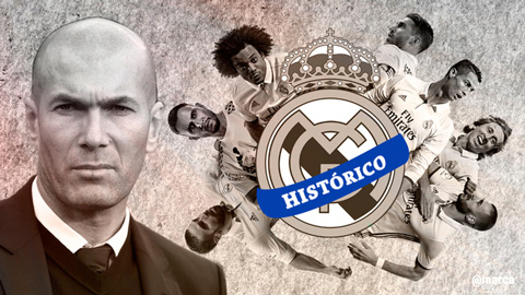 Zidane lập kỷ lục bất bại cùng Real
