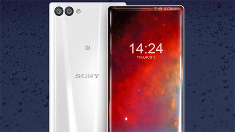 Concept Sony Xperia Edge với màn hình cong không viền