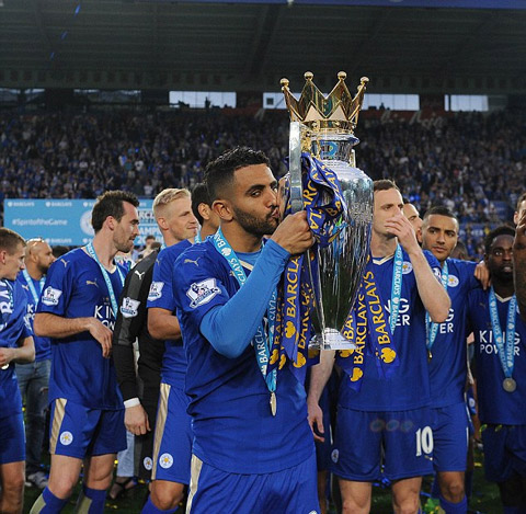 Mahrez đã có 1 năm đại thành công cùng Leicester