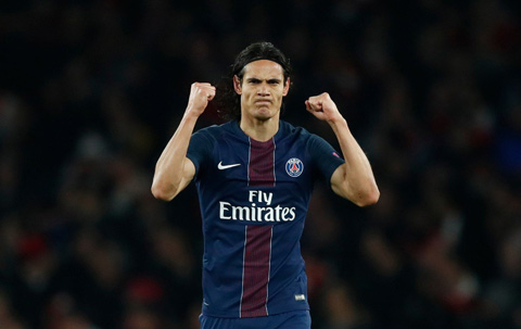 Cavani là chân sút không thể xem thường