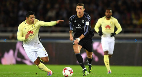 Ronaldo đã nổ súng cho Real ở FIFA Club World Cup