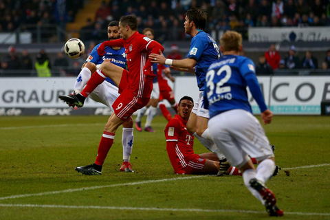 Bayern gặp rất nhiều khó khăn trước Leipzig