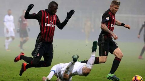 Milan bị Atalanta cầm hòa 0-0: Một Milan khắc khổ