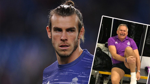 Bale hồi phục thần tốc, mời cha đến tập luyện cùng
