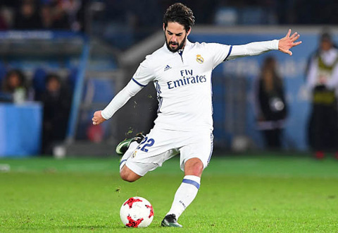 Tottenham đã quan tâm Isco từ lâu