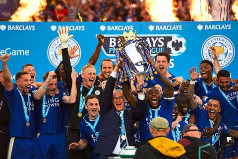 Leicester là nhà vô địch Ngoại hạng Anh 2015/16