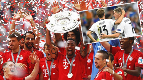 Nhìn lại năm 2016 của bóng đá Đức: Bayern vô đối