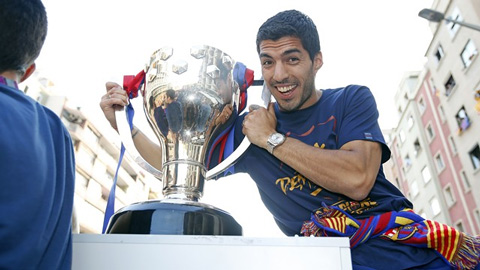 40 bàn thắng của Suarez góp công lớn đưa Barca đến chức vô địch La Liga 2015/16