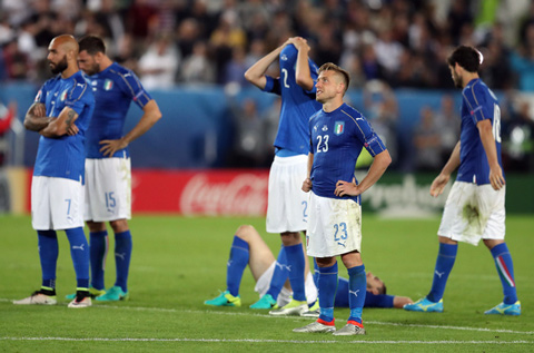ĐT Italia đã thua nhưng họ có quyền tự hào vì những gì làm được tại EURO 2016