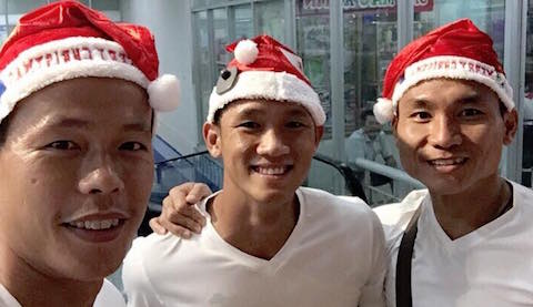 Giáng Sinh của giới cầu thủ Việt: Người thảnh thơi, kẻ tất bật