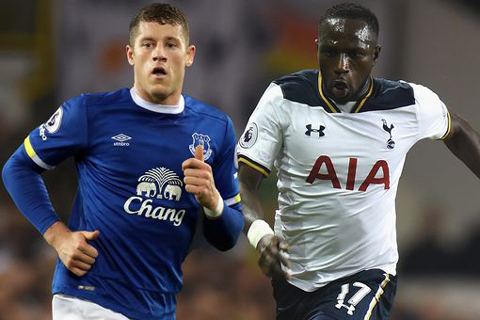 Everton tính đổi Barkley lấy Sissoko