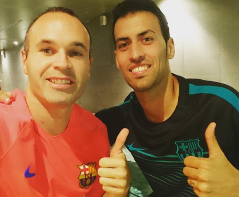 Tiền vệ phòng ngự số một thế giới Busquets được Barca trả lương 140.000 bảng/tuần