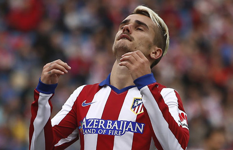 Griezmann đã trải qua quá nhiều thất bại trong năm 2016