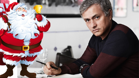 Thư gửi ông già Noel của Mourinho