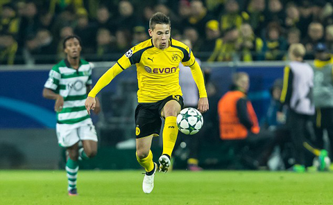 Guerreiro đến Dortmund mùa hè vừa qua với giá 9,5 triệu bảng 