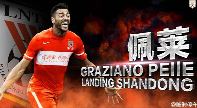 8. Graziano Pelle (Shandong Luneng): 16 triệu euro/năm