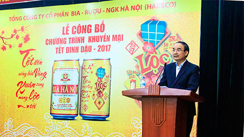 Bia Hà Nội triển khai chương trình khuyến mại lên đến 30,5 tỷ đồng