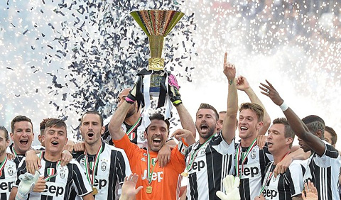 Juventus vẫn thống trị tại Serie A