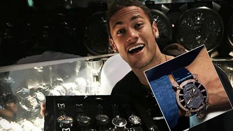 Hậu trường sân cỏ 27/12: Neymar "tự sướng" Giáng sinh bằng siêu đồng hồ