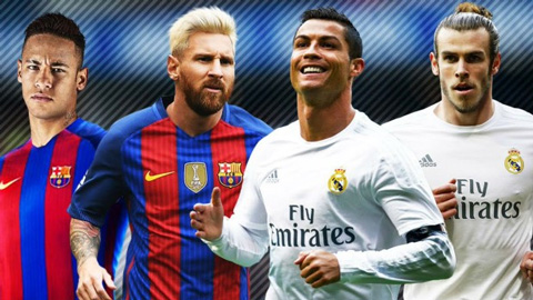 So sánh kho danh hiệu của Barcelona và Real Madrid