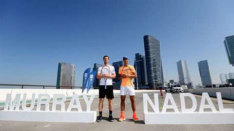 Murray, Nadal so tài trên đường đua F1 Abu Dhabi