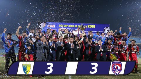 Hạ Hà Nội FC sau loạt đấu súng, Than.QN giành Siêu cúp Quốc gia 2016