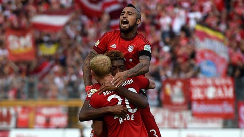 Bayern vẫn cần Arturo Vidal (trên) tới hết mùa này