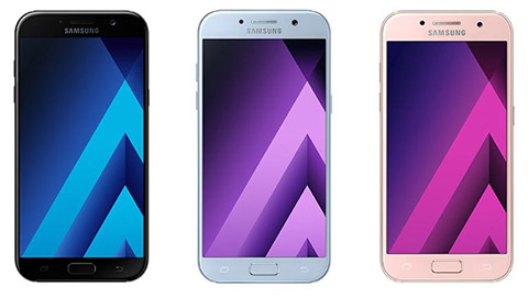 Samsung ra mắt 3 mẫu smartphone dòng Galaxy A 2017