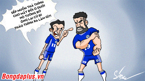 Ai cũng nghĩ Costa và Pedro mâu thuẫn, nhưng thực ra...