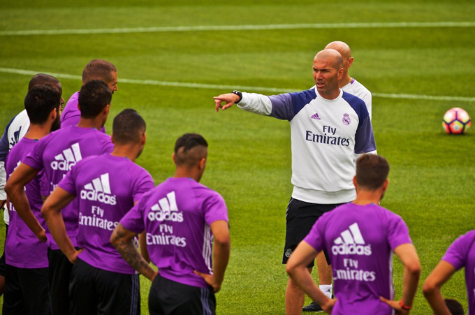 Đối với Zidane, khả năng tạo áp lực và sự tập trung làm nên những chiến thắng chứ không phải các con tính chiến thuật