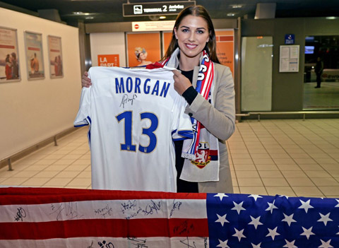 Alex Morgan xinh đẹp và cá tính