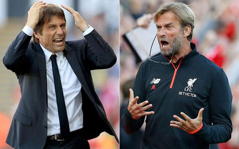 Conte và Klopp tận dụng được tối đa lợi thế không phải đá cúp châu Âu