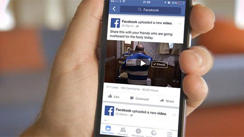 Facebook sắp chèn quảng cáo vào video giống Youtube