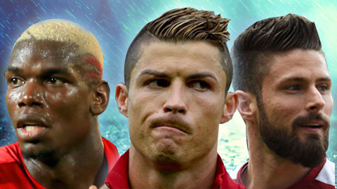 Ronaldo, Pogba, Pique đọ tóc ấn tượng nhất giới cầu thủ