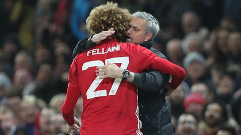 Fellaini luôn nhận được sự tin tưởng của HLV Mourinho