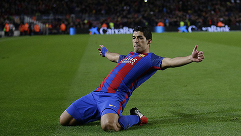 Suarez và MSN thi nhau cán mốc bàn thắng cho Barca