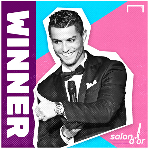 Ronaldo có năm bội thu danh hiệu