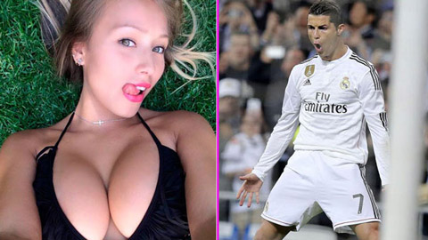 Người đẹp ngực khủng thừa nhận chưa hề lên giường với Ronaldo