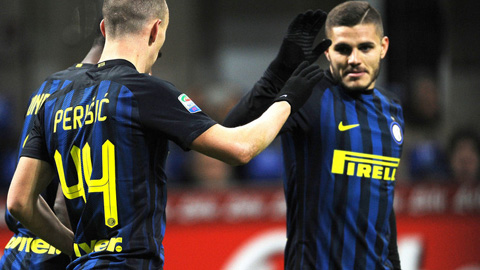 Icardi và Perisic cùng nhau tỏa sáng mang về chiến thắng cho Inter