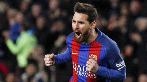 Messi san bằng kỷ lục của huyền thoại Raul