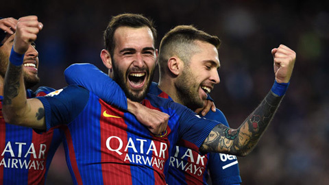 Vidal có bàn thắng đầu tiên cho Barca